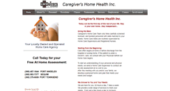 Desktop Screenshot of caregiversonline.com